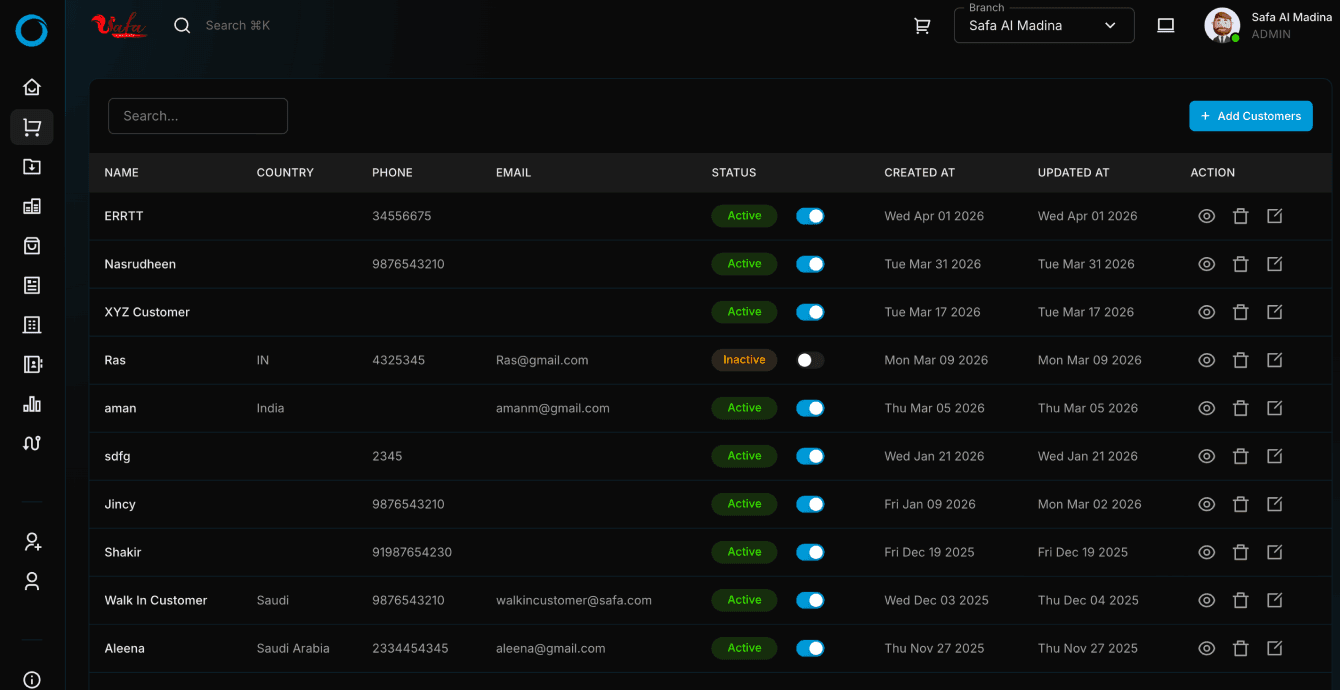 Project Screen 1
