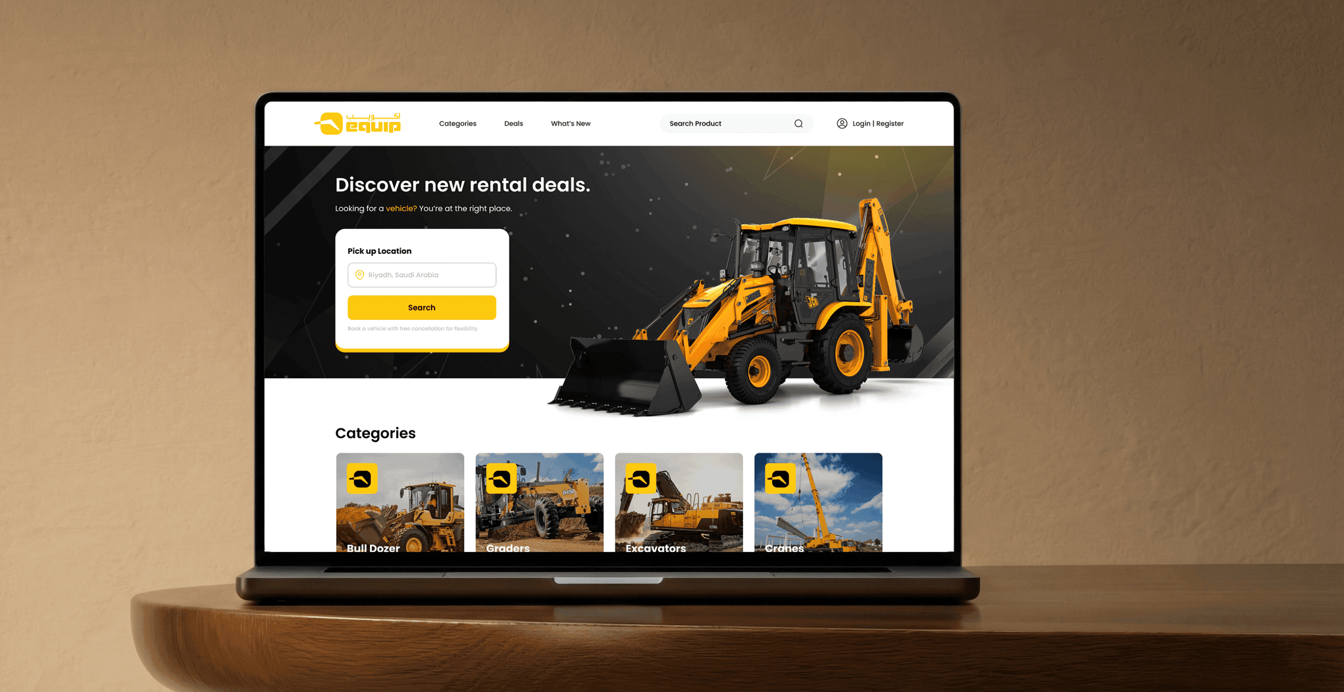 Heavy Equipment Rental Simplified with Equip
