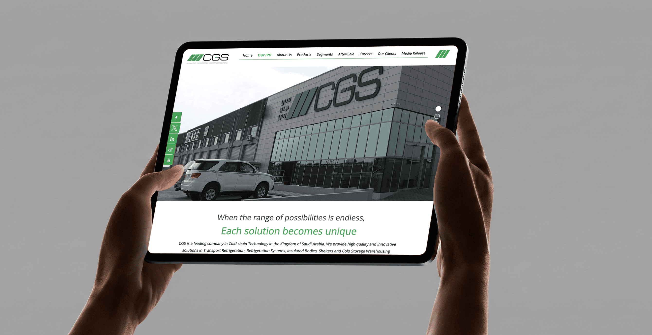 Pioneers in Transport Refrigeration & Storage Solutions